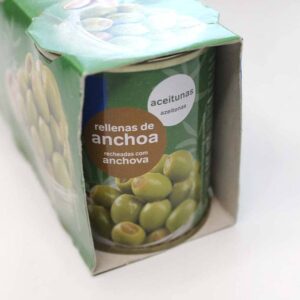 Оливки з анчоусами, 3в1, Іспанія (360 г)