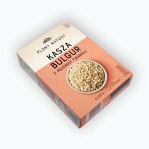Каша булгур з твердої пшениці Kasza Bulgur Plony Natury, Польща (4х100 г)