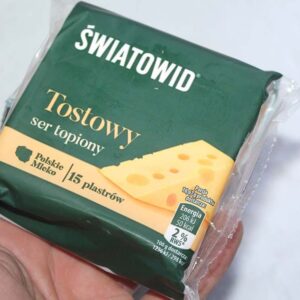 Сыр тостовый сливочный Swiatowid, Польша (15 пластинок)