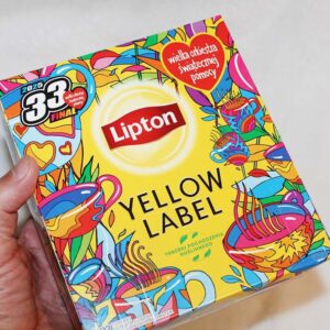 Черный чай Липтон Lipton Yellow Label (92 пакетиков)