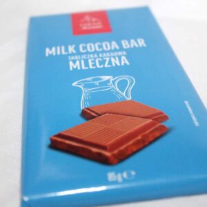 Шоколад молочний Milk Cocoa Bar Mleczna Польща (85 г)