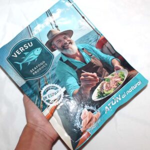 Тунец испанский в собственном соку, большими и аппетитными кусками Versu, Испания (500 г)