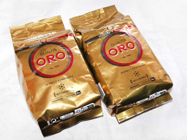Кава в зернах натуральна Lavazza Qualita Oro 1+1 вигідніше, Італія (2 кг)