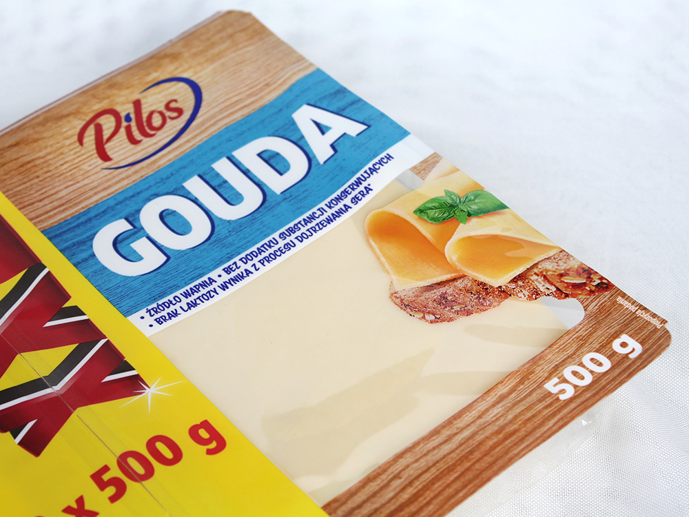 Сир тостерний Гауда Gouda Pilos 1 кг, Польща (2 х 500 г) - Зображення 3