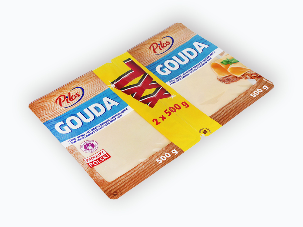 Сир тостерний Гауда Gouda Pilos 1 кг, Польща (2 х 500 г)