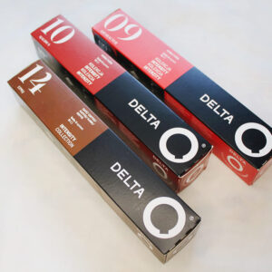 Три выгоднее 🖐 Комплект кофе в капсулах Delta Q, три разных вкуса, Португалия (3 штук)