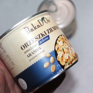 Горішки солені BakaDOr в банці, Польща (200 г)
