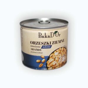 Орешки соленые BakaDOr в банке, Польша (200 г)