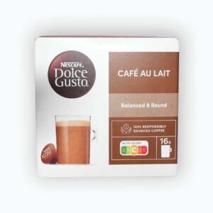 Кофе в капсулах Nescafe Dolce Gusto Cafe Au Lait, Швейцария (16 шт. в упаковке)