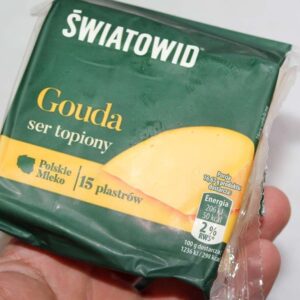 Сыр тостовый сливочный Gouda Swiatowid, Польша (15 пластинок)