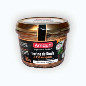 Паштет із індика з коньяком Arnaud Terrine de Dinde, Франція (180 г)
