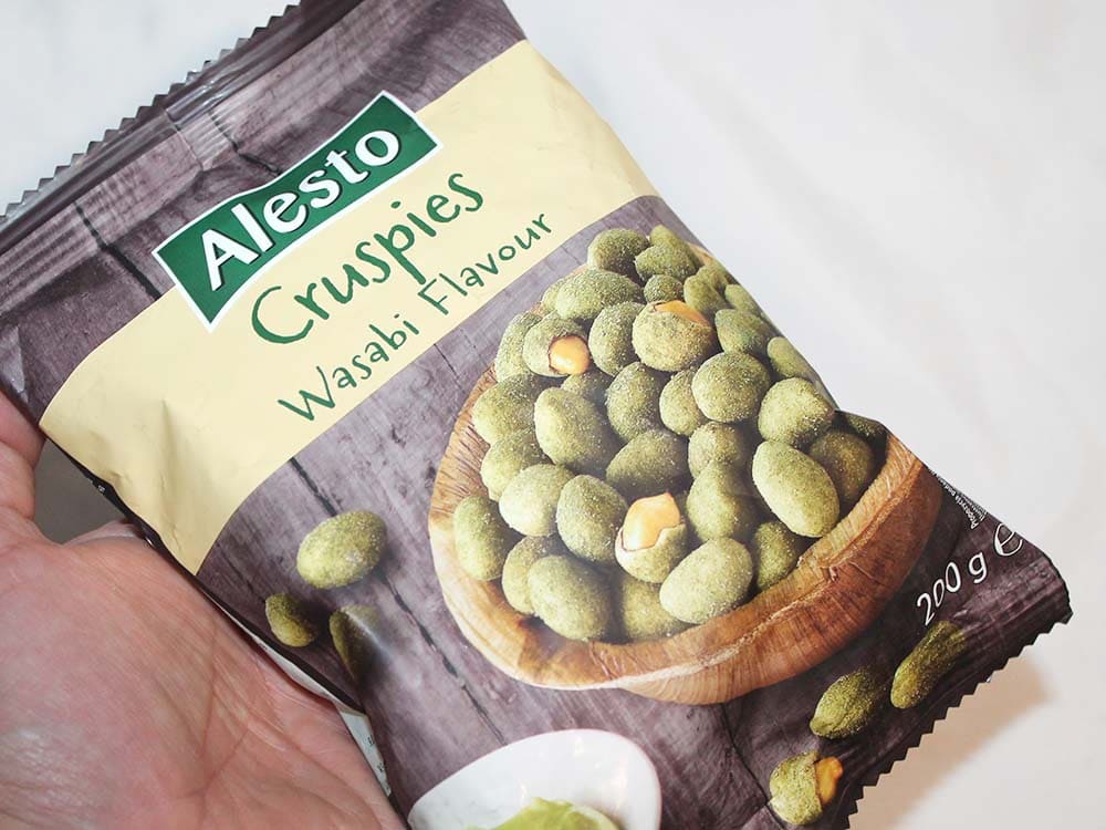 Горішки васабі Alesto Wasabi Flavour (200 г) - Зображення 3