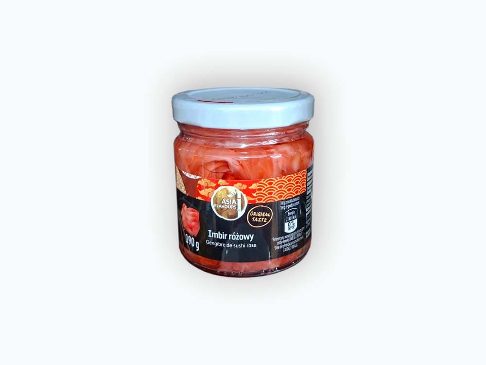 Імбир рожевий до суші Imbir rozowy Asia Flavours (190 г)