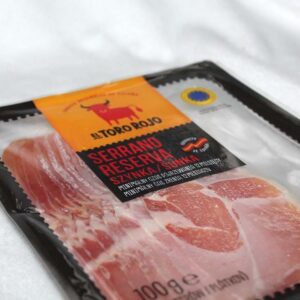 Хамон Серрано Резерва Serrano Reserva El Toro Rojo, Іспанія (100 г)
