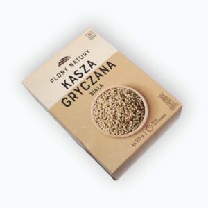Каша гречана Kasza Gryczana Biala Plony Natury, Польща (4х100 г)