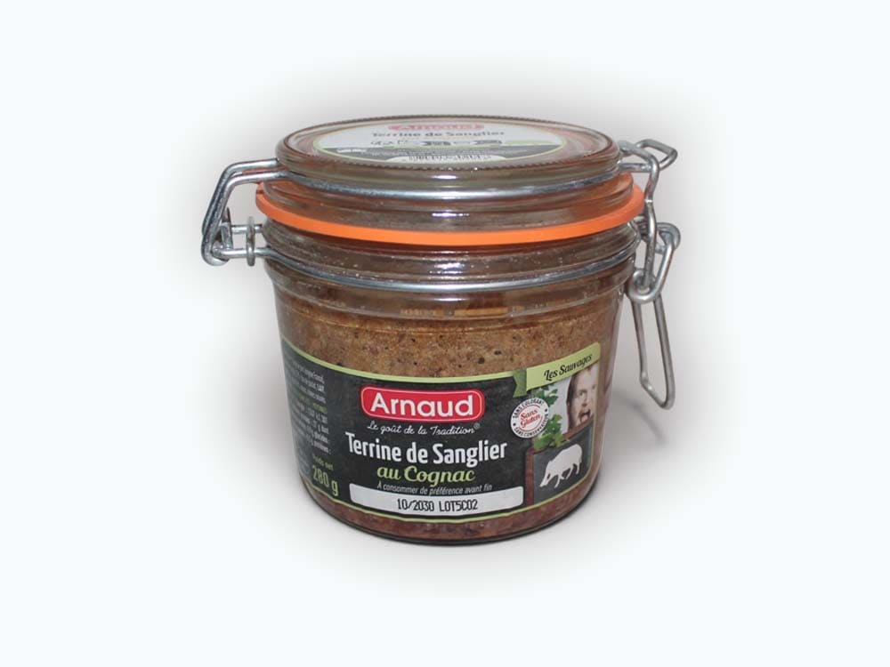 Паштет из кабана с коньяком Arnaud Terrine de Sanglier, Франция (280 г)