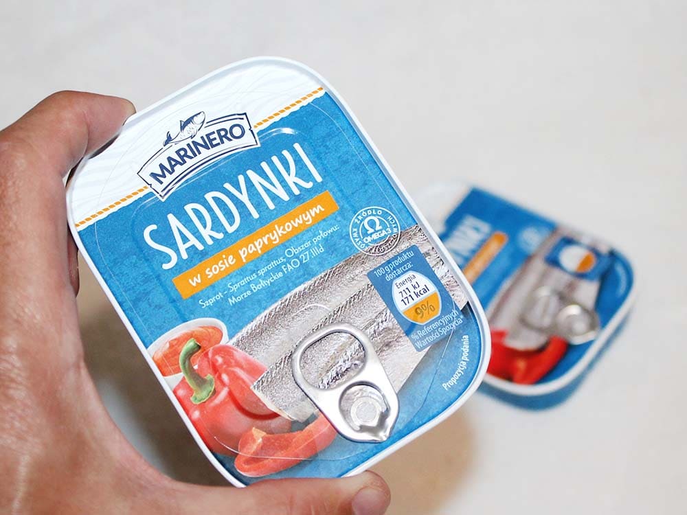Сардина в соусе с паприкой Marinero Sardynki, Польша (110 г) — изображение 4
