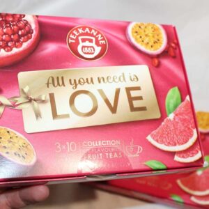 Колекція фруктових чаїв Teekanne All You Need Is Love, три види, Польща (30 пакетиків)