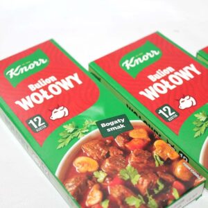 Бульйонні кубики Knorr з яловичини, комплект з трьох, Польща (36 шт.)