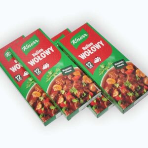 Бульйонні кубики Knorr з яловичини, комплект з чотирьох, Польща (48 шт.)