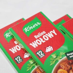 Бульйонні кубики Knorr з яловичини, комплект з чотирьох, Польща (48 шт.)