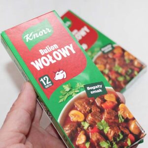 Бульйонні кубики Knorr з яловичини, Польща (12 шт.)